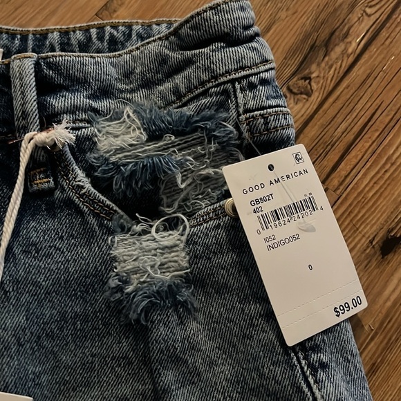 NWT Good American Jean Shorts! - Picture 3 of 10